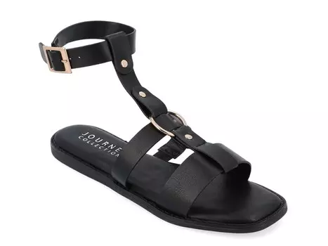 Сандалии Eleanora из коллекции Journee Journee Collection, черный