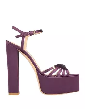 Сандалии Elisabetta Franchi, темно-фиолетовый