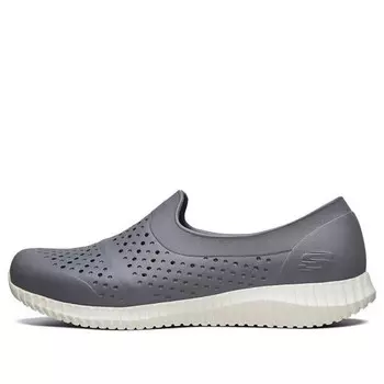 Сандалии elite flex 'grey' Skechers, серый