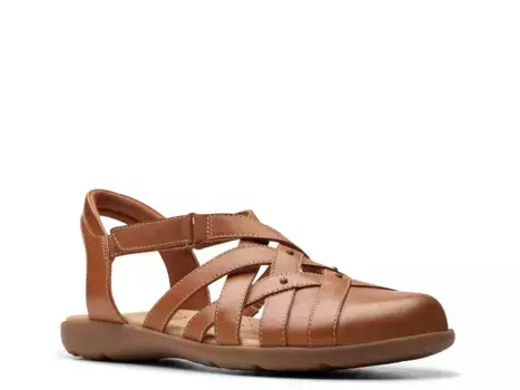 Сандалии Elizabelle Sea Fisherman Sandal Clarks, цвет tan