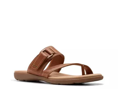 Сандалии Elizabelle Way Sandal Clarks, цвет cognac