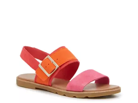 Сандалии Ella III Sandal Sorel, красный/оранжевый/розовый