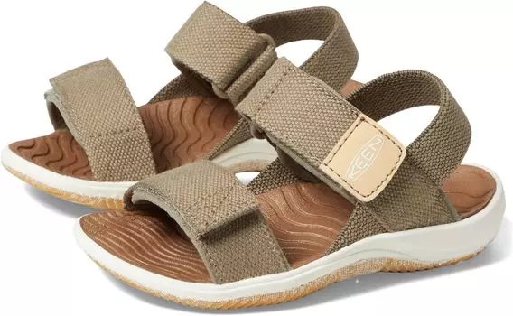 Сандалии Elle Backstrap KEEN, цвет Brindle/Star White