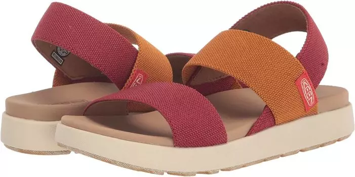 Сандалии Elle Backstrap KEEN, цвет Merlot/Birch