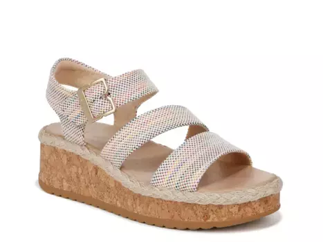 Сандалии Ellie Wedge Sandal Dr. Scholl'S, серо-коричневый