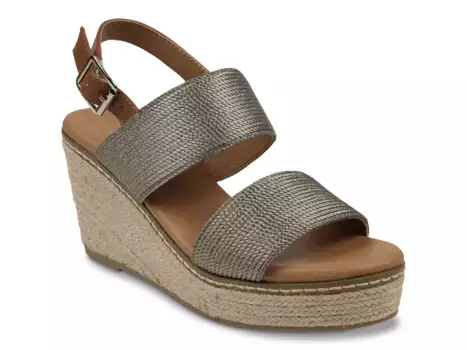 Сандалии Ellis Wedge Sandal Gc Shoes, цвет pewtermetallic