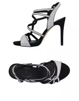 Сандалии Elvio Zanon, серебро