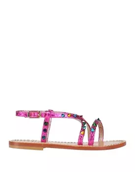 Сандалии Emanuela Caruso Capri, фуксия