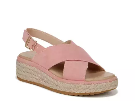 Сандалии Ember Espadrille Wedge Sandal Dr. Scholl'S, светло-розовый