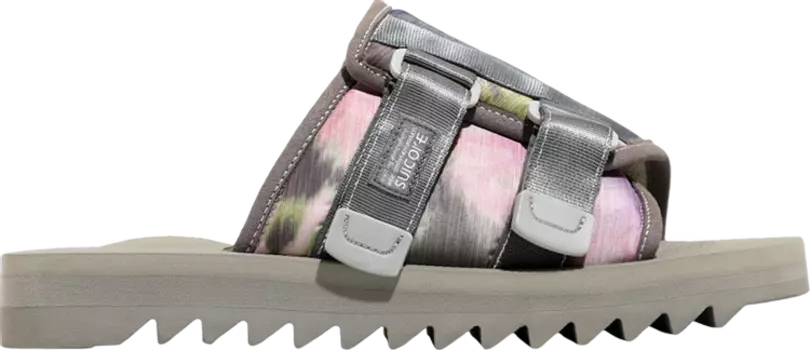 Сандалии Engineered Garments x KAW-Cab Tie-Dye, серый