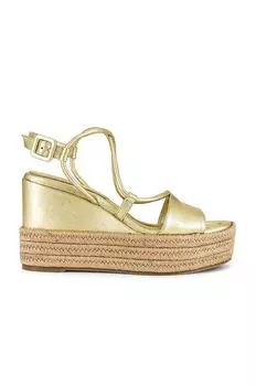 Сандалии Equitare Potenza Wedged Platform, цвет Platinum