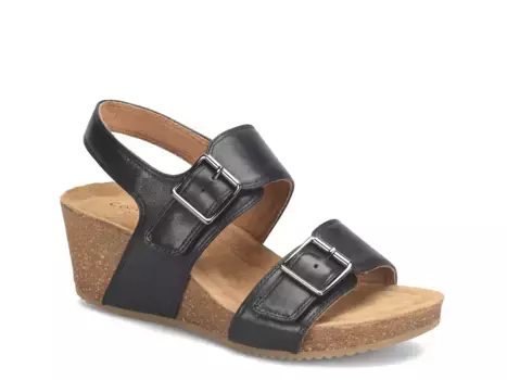Сандалии Erlina Wedge Sandal Comfortiva, черный