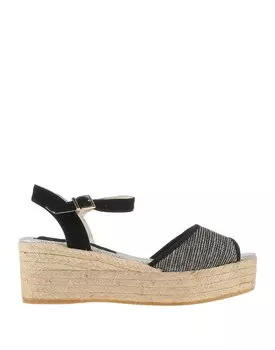 Сандалии Espadrilles, серебро