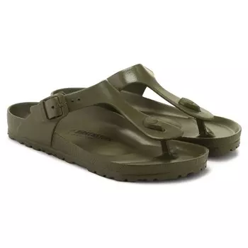 Сандалии Essentials Gizeh со стелькой Birkenstock, зеленый