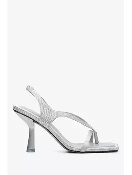 Сандалии Estro, серебряный
