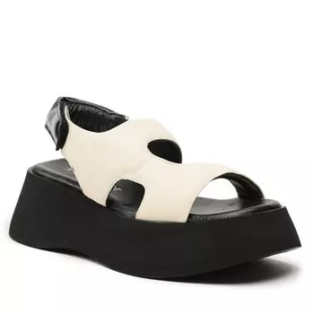 Сандалии Eva Minge, экрю