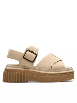 Сандалии Evamar Wish 26181202 Clarks, бежевый