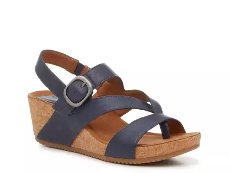 Сандалии Evelyn Wedge Sandal Eurosoft, темно-синий