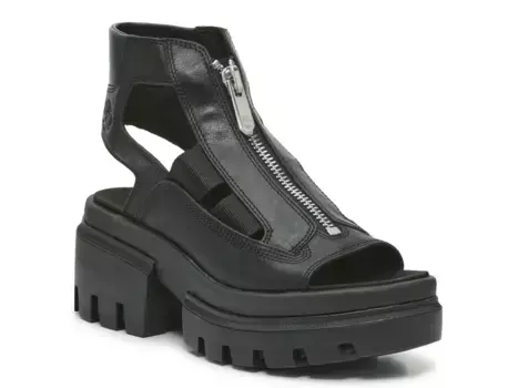 Сандалии Everleigh Platform Sandal Timberland, черный