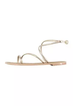 Сандалии faina Strap Sandals, золотой