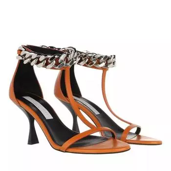Сандалии falabella sandal leather burnt Stella Mccartney, оранжевый