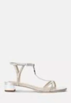 Сандалии FALLON FLAT Ralph Lauren, серебряный