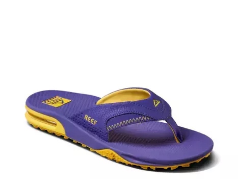 Сандалии Fanning Pregame Flip Flop Reef, фиолетовый