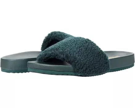 Сандалии FARYL by Farylrobin Montrose, цвет Forest Green Faux Fur