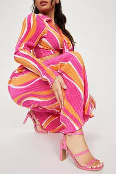 Сандалии Fashion Nova DEVIN8, фуксия