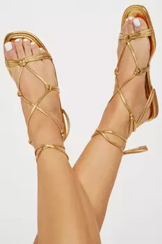 Сандалии Fashion Nova ECLIPSE22, золотой