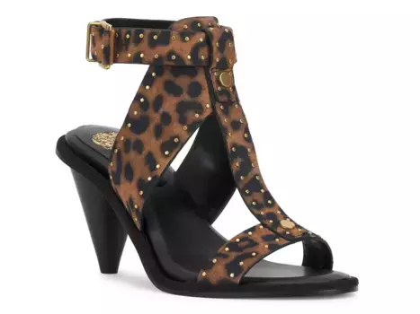 Сандалии Faunie Vince Camuto, Brown/Black Leopard Print Suede