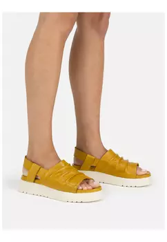 Сандалии Felmini Wide Fit, цвет Mustard