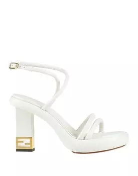 Сандалии Fendi, белый