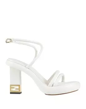Сандалии Fendi, белый