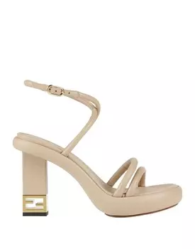 Сандалии Fendi, розовый