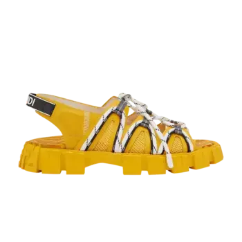 Сандалии Fendi Sarah Coleman x Fendi Force Sandal Mimosa, желтый