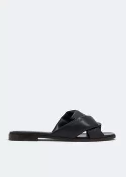 Сандалии FERRAGAMO Alrai sandals, черный
