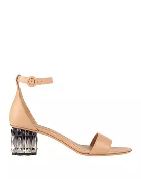 Сандалии Ferragamo, бежевый
