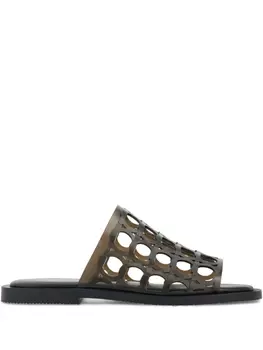 Сандалии Ferragamo Gancini, черный