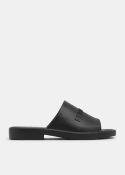 Сандалии Ferragamo Giuneva Slide, черный