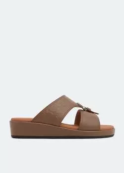 Сандалии FERRAGAMO Murray sandals, коричневый