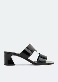 Сандалии Ferragamo Vara Chain, черный