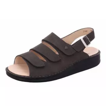 Сандалии Finn Comfort, темно коричневый