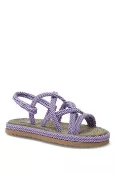 Сандалии - Фиолетовый - На плоской подошве Butigo