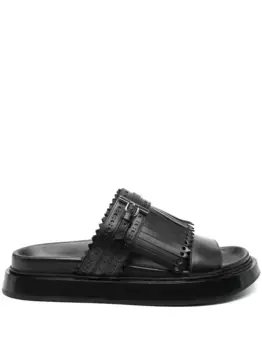 Сандалии fisherman Alexander McQueen, черный