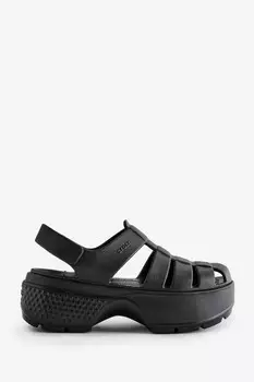Сандалии Fisherman Crocs, черный
