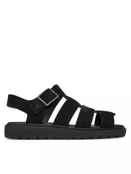 Сандалии Fisherman Hw Sandal Lth YW0YW01962 Calvin Klein Jeans, черный