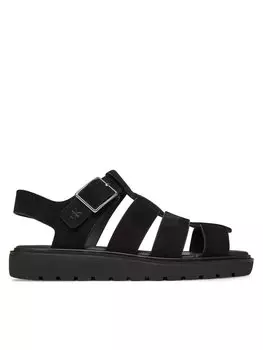 Сандалии Fisherman Hw Sandal Lth YW0YW01962 Calvin Klein Jeans, черный