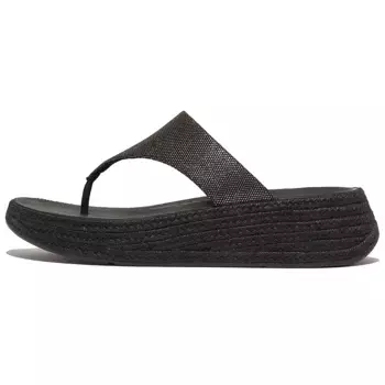Сандалии Fitflop Glitz Canvas, черный