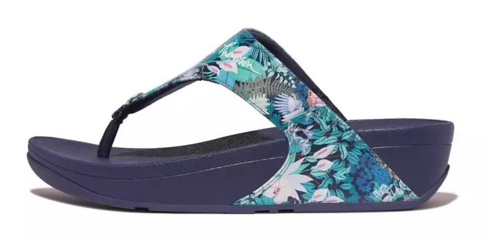 Сандалии FitFlop T-Bar Sandals Dianette, синий